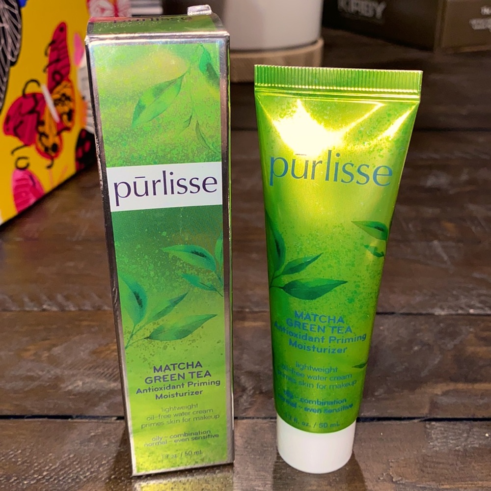 Purposes Matcha Green Tea Antioxidant Priming Moisturizer